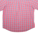 CHAPS Mens Shirt Pink Check XL