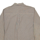CHAPS Mens Shirt Green Gingham Long Sleeve 2XL
