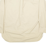 TOMMY HILFIGER Mens Plain Shirt Beige Long Sleeve L