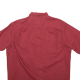 WRANGLER Mens Plain Shirt Red L