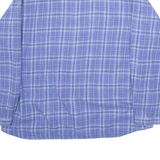 WOOLRICH Womens Shirt Purple Wool Check Long Sleeve XL