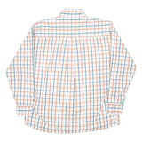WRANGLER Mens Shirt White Check Long Sleeve XL