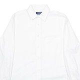 CHAPS Mens Formal Shirt White Long Sleeve L