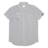 DIESEL Womens Shirt Black Gingham L