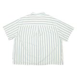 LEVI'S Mens Shirt White Striped XL