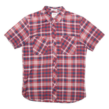 LEVI'S Mens Shirt Red Check S