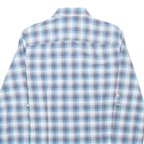 GUESS Slim Fit Mens Shirt Grey Check Long Sleeve S