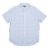 NAUTICA Mens Shirt Blue Check M