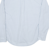 TOMMY HILFIGER Mens Plain Shirt Blue Long Sleeve M