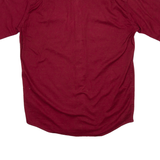 WRANGLER Mens Plain Shirt Red S