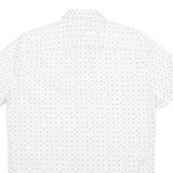 TOMMY HILFIGER Mens Shirt White Spotted M