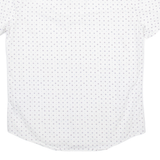TOMMY HILFIGER Mens Shirt White Spotted M