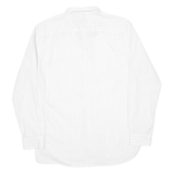 TOMMY HILFIGER Mens Shirt White Gingham Long Sleeve L