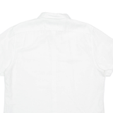 NAUTICA Slim Fit Mens Plain Shirt White XL