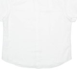 NAUTICA Slim Fit Mens Plain Shirt White XL
