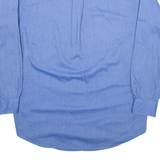 NAUTICA Mens Plain Shirt Blue Long Sleeve L