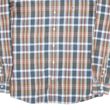 TOMMY HILFIGER Mens Shirt Blue Check Long Sleeve M