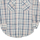 LEVI'S Mens Shirt Beige Check Long Sleeve M
