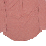 TOMMY HILFIGER Mens Shirt Red Check Long Sleeve XL