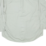 NAUTICA Mens Plain Shirt Grey Long Sleeve L