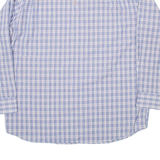 TOMMY HILFIGER Mens Shirt Blue Check Long Sleeve XL