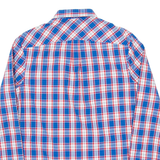 ORIGINAL PENGUIN Mens Shirt Blue Check Long Sleeve M
