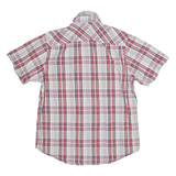 TIMBERLAND Mens Shirt Red Check M