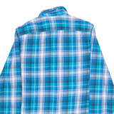 LEVI'S Modern Fit Mens Shirt Blue Check Long Sleeve S