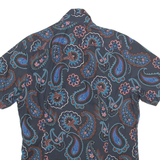 TED BAKER Mens Shirt Blue Crazy Pattern Long Sleeve M