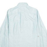 TED BAKER Mens Plain Shirt Blue Long Sleeve M