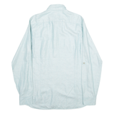TED BAKER Mens Plain Shirt Blue Long Sleeve M