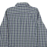 LEVI'S Mens Shirt Blue Check Long Sleeve S