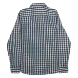 LEVI'S Mens Shirt Blue Check Long Sleeve S