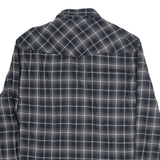 DIESEL Mens Shirt Black Check Long Sleeve L