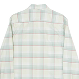 LEVI'S Standard Mens Shirt Green Check Long Sleeve S