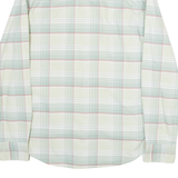 LEVI'S Standard Mens Shirt Green Check Long Sleeve S