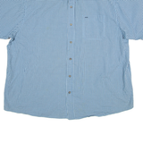 WRANGLER Mens Shirt Blue Check 2XL