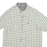 TIMBERLAND Regular Fit Mens Shirt Blue Gingham M