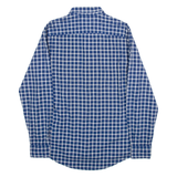 TOMMY HILFIGER New York Fit Mens Shirt Blue Gingham Long Sleeve M