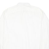 PIERRE CARDIN Mens Plain Shirt White Long Sleeve XL