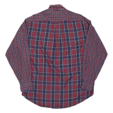 TOMMY HILFIGER Mens Shirt Red Check Long Sleeve M