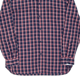 TOMMY HILFIGER Slim Fit Mens Shirt Blue Check Long Sleeve XL