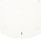 TIMBERLAND Mens Plain Shirt Yellow Long Sleeve L