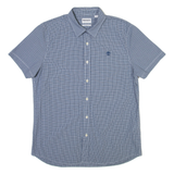 TIMBERLAND Slim Fit Mens Shirt Blue Check L