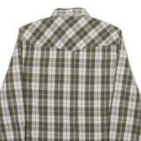 DIESEL Mens Shirt Green Check Long Sleeve M