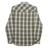 DIESEL Mens Shirt Green Check Long Sleeve M