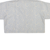 PUMA Cropped Womens Shirt Grey Floral L
