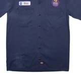DICKIES Mens Worker Shirt Blue S