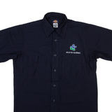 DICKIES Mens Worker Shirt Blue S