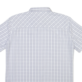 JACK WOLFSKIN Mens Shirt White Check L
